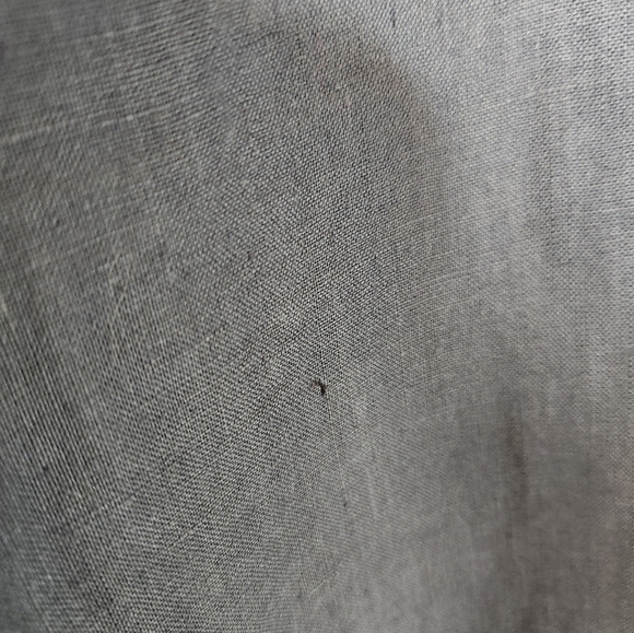 Athleta Voyager Strap Waist 100% Linen Navy Pants Size 8 - Picture 7 of 8